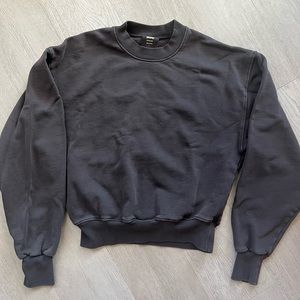 SKIMS outdoor fleece pullover DARK PURPLE